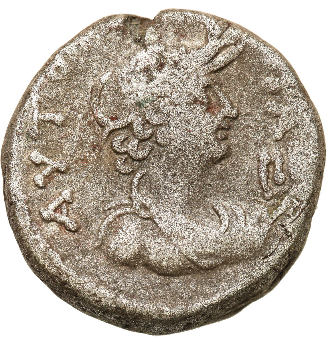 Cesarstwo Rzymskie, Neron (54-68) Aleksandria. Tetradrachma LIB=rok 12 (65/66AD)